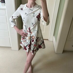 Secret Garden Long Sleeve Mini Dress